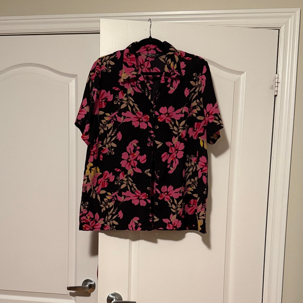 Floral Short Sleeve Shirt